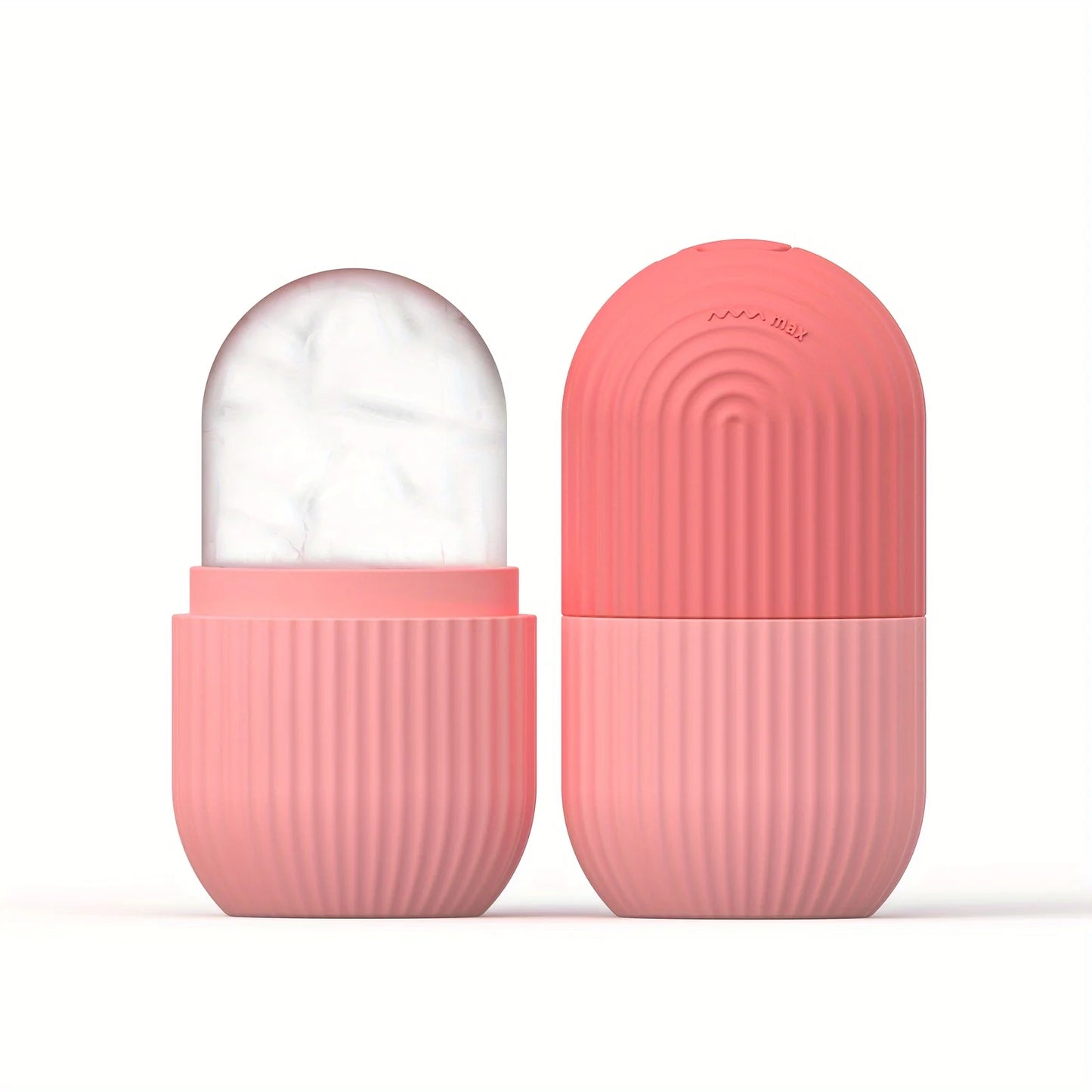 Silicone Ice Roller Face Massager — Reusable Cooling Facial Cube