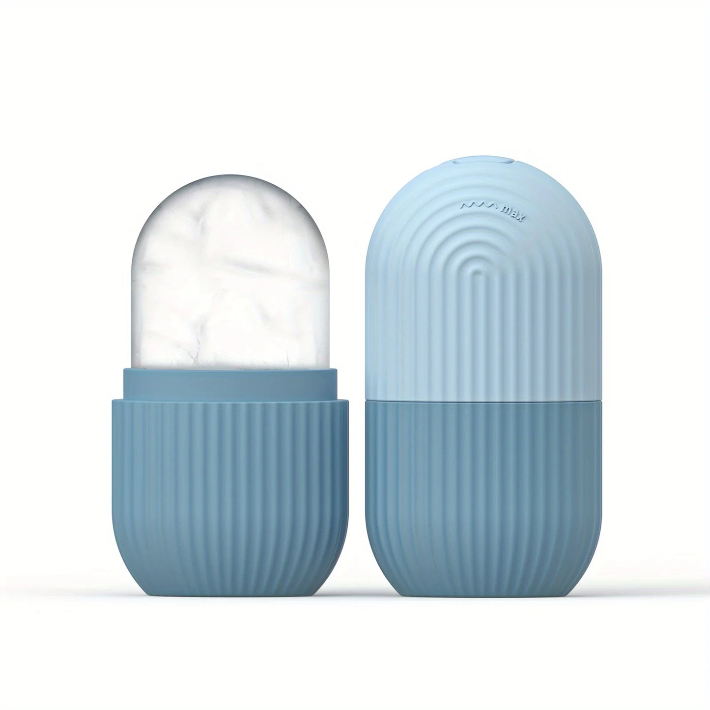 Silicone Ice Roller Face Massager — Reusable Cooling Facial Cube