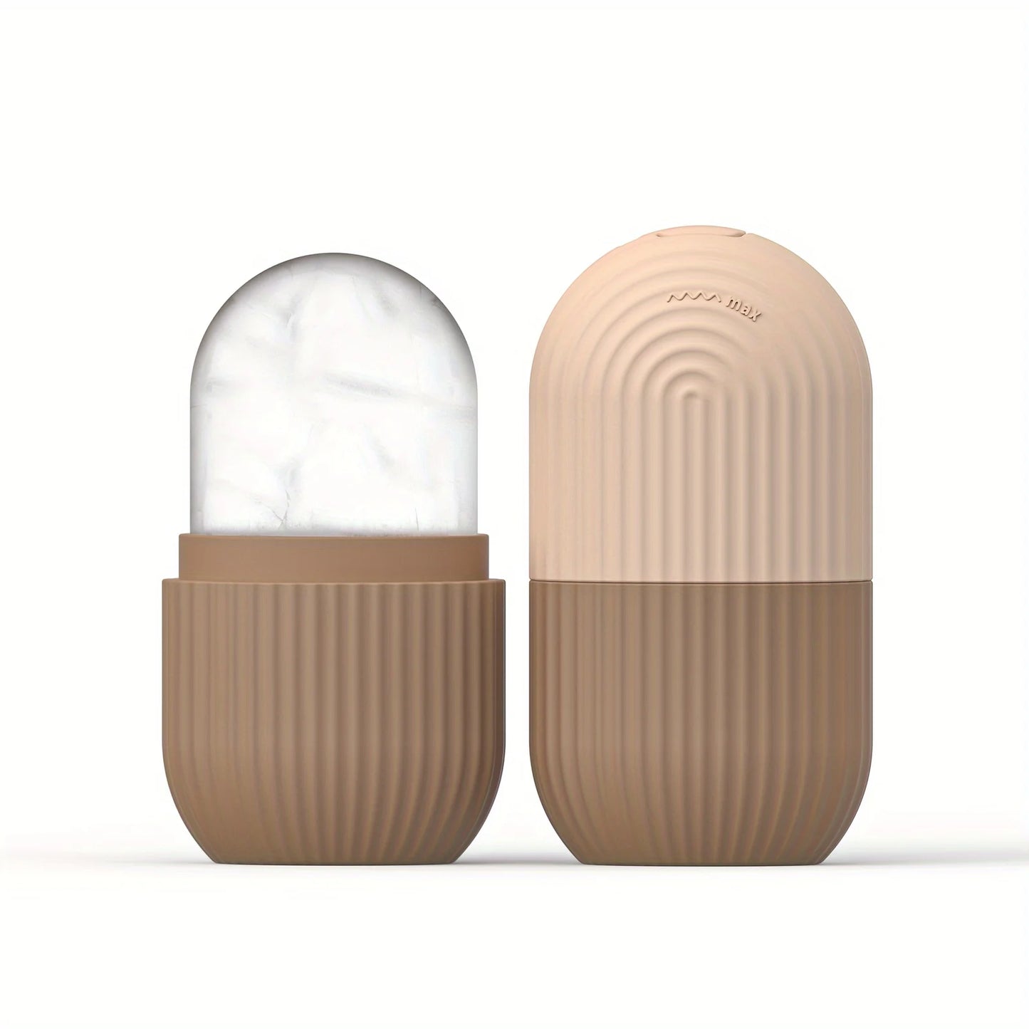 Silicone Ice Roller Face Massager — Reusable Cooling Facial Cube