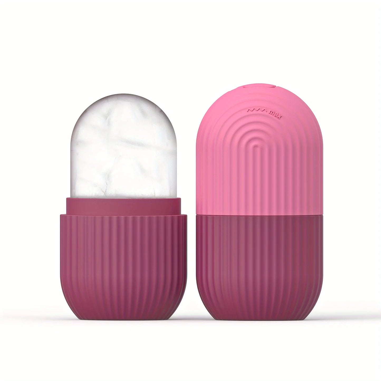 Silicone Ice Roller Face Massager — Reusable Cooling Facial Cube