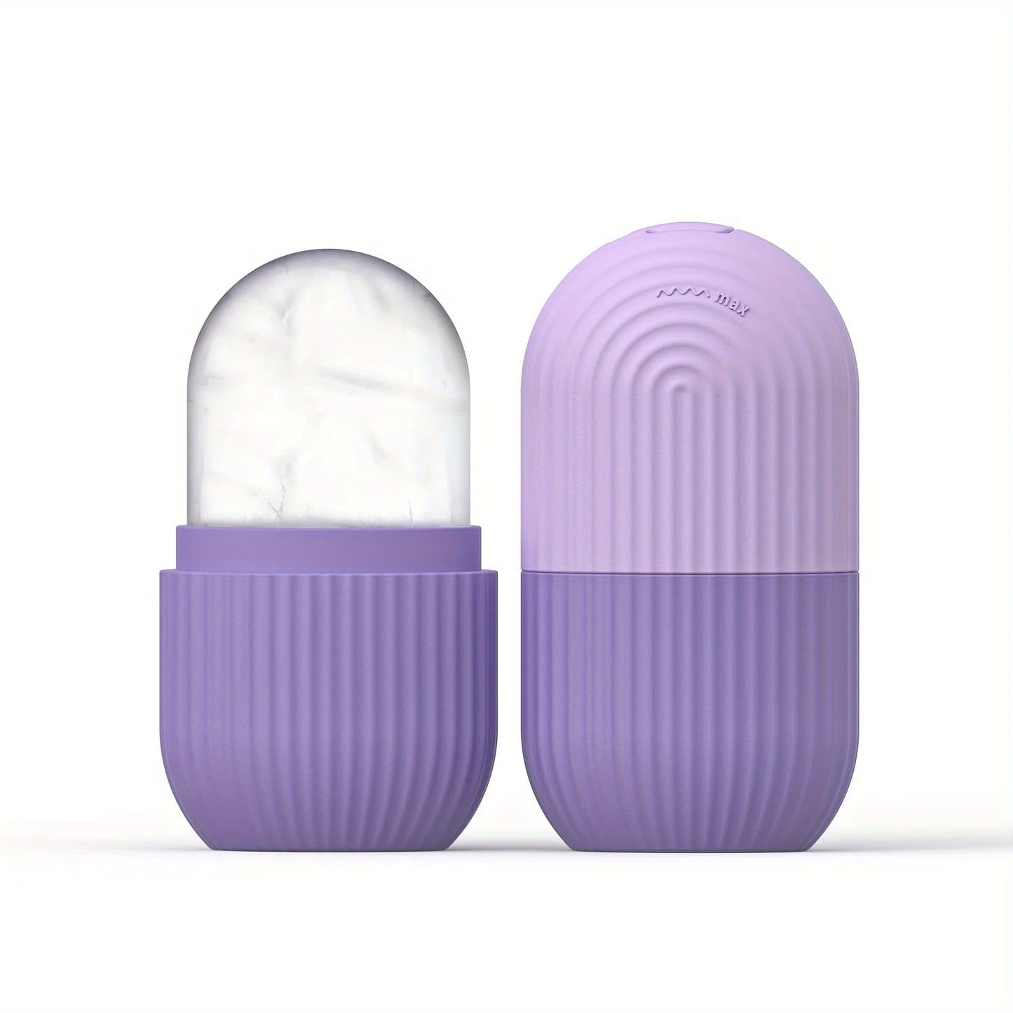Silicone Ice Roller Face Massager — Reusable Cooling Facial Cube